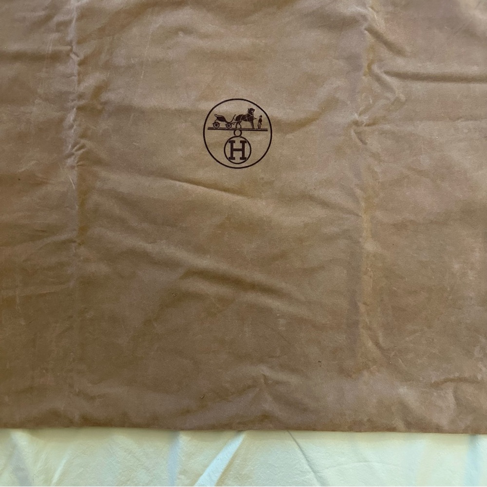 Large Hermes Velvet Dust Bag - Picture 3 of 4